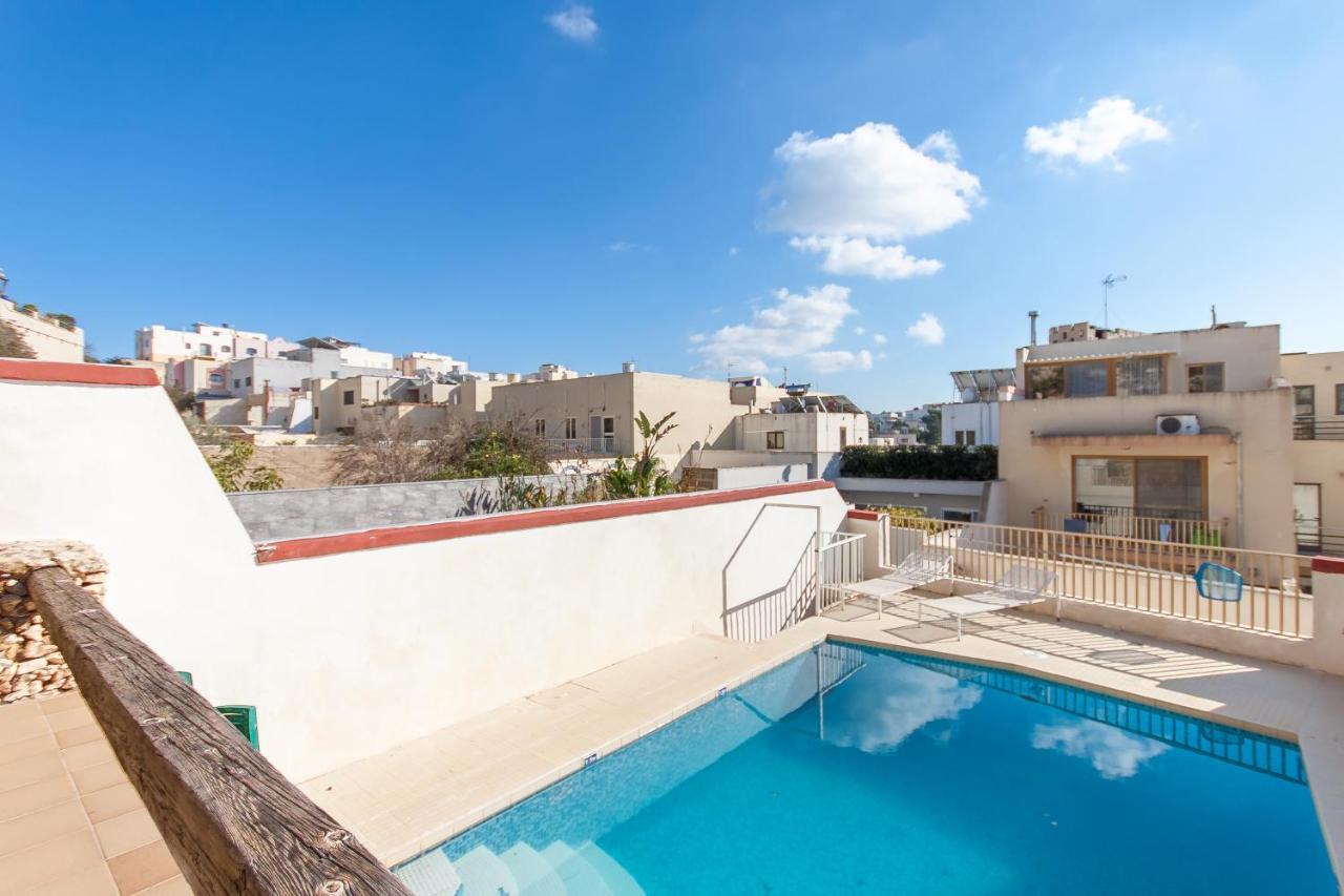 Pool And Sea Merill Apartments - Happy Rentals Mellieħa Exterior foto
